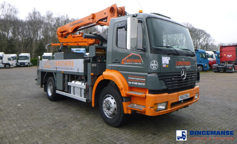 Mercedes-Benz Atego 1823 4x2 Putzmeister concrete pump 16 m - Stacionarus betono siurblys: foto 2 Mercedes-Benz Atego 1823 4x2 Putzmeister concrete pump 16 m - Stacionarus betono siurblys: foto 2