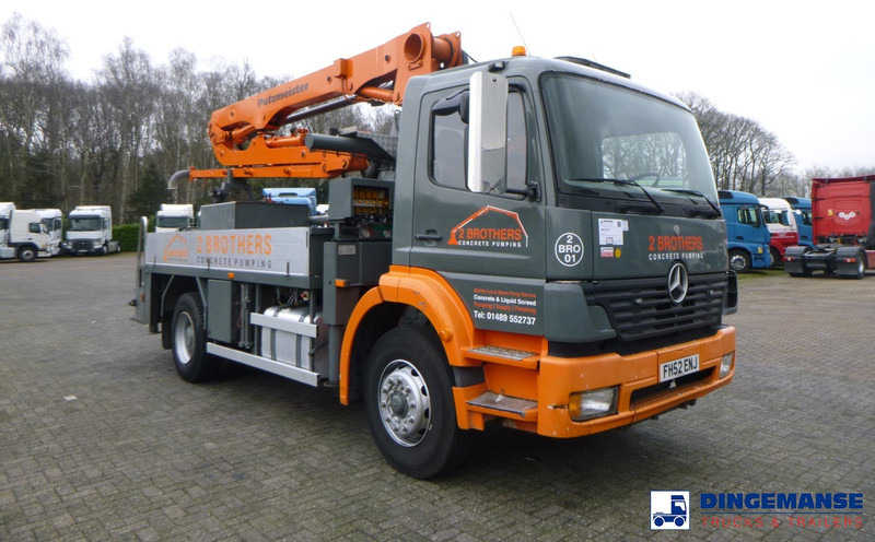 Mercedes-Benz Atego 1823 4x2 Putzmeister concrete pump 16 m - Stacionarus betono siurblys: foto 2 Mercedes-Benz Atego 1823 4x2 Putzmeister concrete pump 16 m - Stacionarus betono siurblys: foto 2