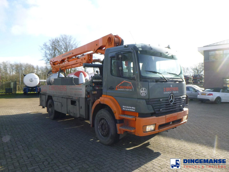 Mercedes-Benz Atego 4x2 Putzmeister concrete pump 20 m - Stacionarus betono siurblys: foto 2 Mercedes-Benz Atego 4x2 Putzmeister concrete pump 20 m - Stacionarus betono siurblys: foto 2