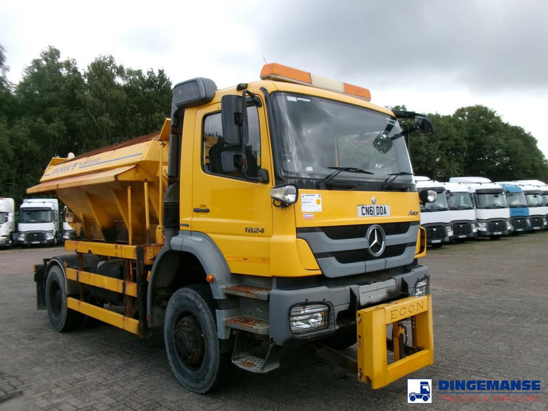 Mercedes-Benz Axor 1824 4x4 RHD salt spreader / gritter - Sniego valymo mašina: foto 2 Mercedes-Benz Axor 1824 4x4 RHD salt spreader / gritter - Sniego valymo mašina: foto 2
