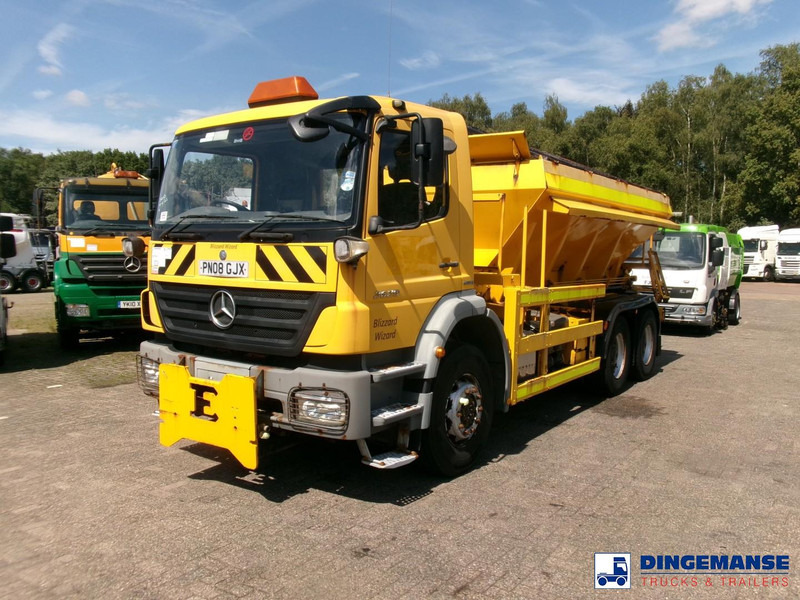 Mercedes-Benz Axor 2629 6x4 RHD gritter / salt spreader - Sniego valymo mašina: foto 1 Mercedes-Benz Axor 2629 6x4 RHD gritter / salt spreader - Sniego valymo mašina: foto 1