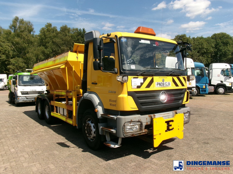 Mercedes-Benz Axor 2629 6x4 RHD gritter / salt spreader - Sniego valymo mašina: foto 2 Mercedes-Benz Axor 2629 6x4 RHD gritter / salt spreader - Sniego valymo mašina: foto 2