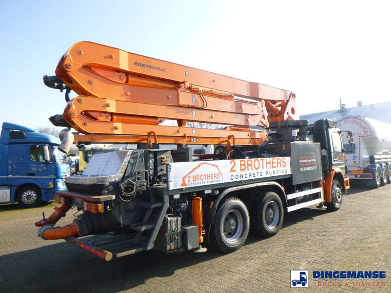 Mercedes-Benz Axor 2633 6x4 RHD Sermac SCL 130 concrete pump 32 m - Betono siurblys: foto 4 Mercedes-Benz Axor 2633 6x4 RHD Sermac SCL 130 concrete pump 32 m - Betono siurblys: foto 4