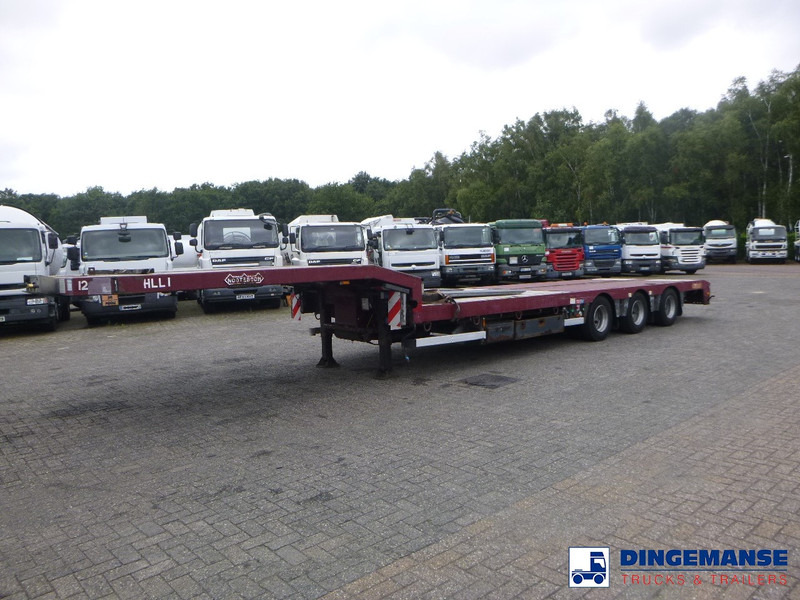 Nooteboom 3-axle semi-lowbed trailer extendable 14.5 m + ramps - Žemo profilio platforma puspriekabė: foto 5 Nooteboom 3-axle semi-lowbed trailer extendable 14.5 m + ramps - Žemo profilio platforma puspriekabė: foto 5