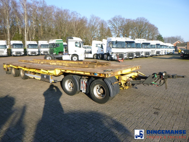 Nooteboom 4-axle lowbed drawbar trailer ASD-40-22 - Platforminė/ Bortinė priekaba: foto 2 Nooteboom 4-axle lowbed drawbar trailer ASD-40-22 - Platforminė/ Bortinė priekaba: foto 2