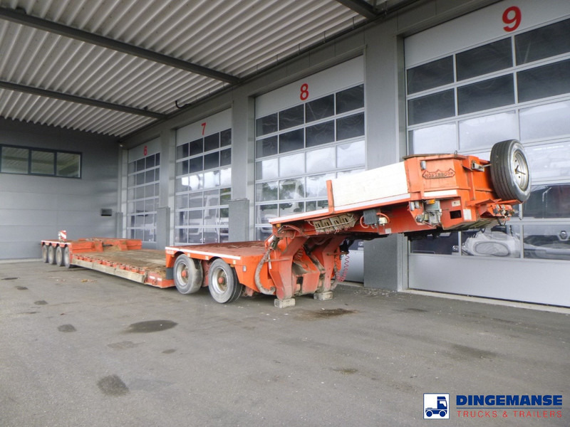 Nooteboom 4-axle lowbed trailer Euro 110-04 + 2-axle dolly - Žemo profilio platforma puspriekabė: foto 2 Nooteboom 4-axle lowbed trailer Euro 110-04 + 2-axle dolly - Žemo profilio platforma puspriekabė: foto 2