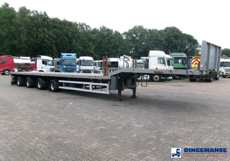 Nooteboom 4-axle semi-lowbed trailer OVB-65-04V ext. 43 m - Žemo profilio platforma puspriekabė: foto 2 Nooteboom 4-axle semi-lowbed trailer OVB-65-04V ext. 43 m - Žemo profilio platforma puspriekabė: foto 2