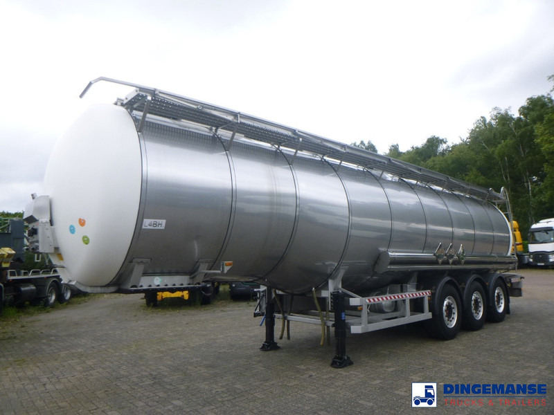 Parcisa Chemical tank inox L4BH 37.5 m3 / 1 comp - Puspriekabė cisterna: foto 1 Parcisa Chemical tank inox L4BH 37.5 m3 / 1 comp - Puspriekabė cisterna: foto 1