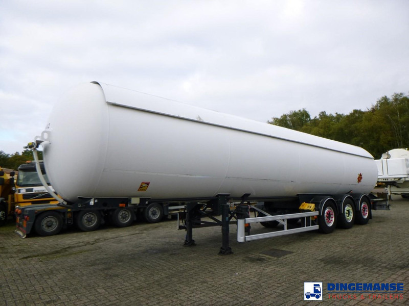 ROBINE Gas tank steel 51.5 m3 / 1 comp - Puspriekabė cisterna: foto 1 ROBINE Gas tank steel 51.5 m3 / 1 comp - Puspriekabė cisterna: foto 1