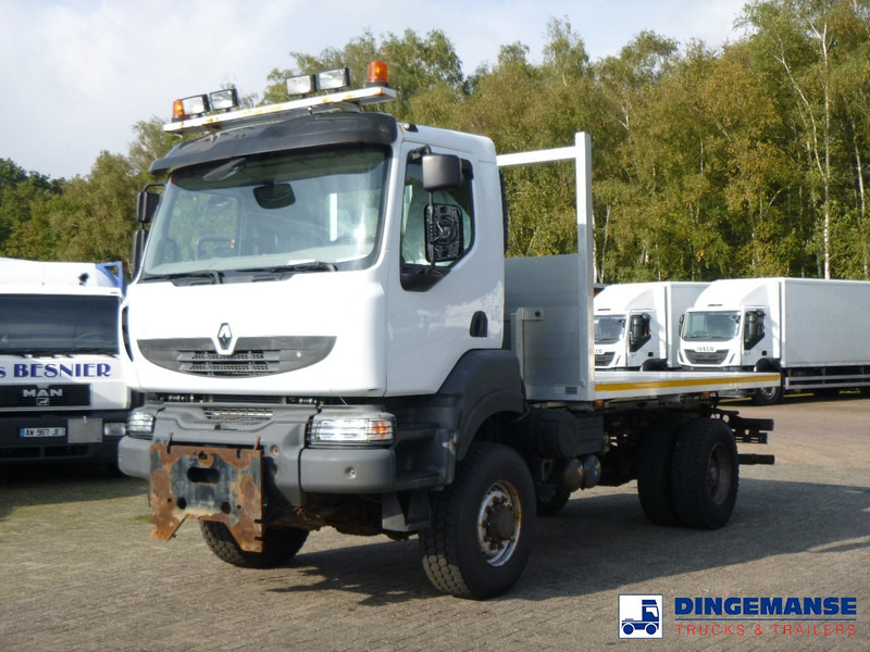 Renault Kerax 380 DXI 4x4 Euro 5 + Hydraulics - Platforminis/ Bortinis sunkvežimis: foto 1 Renault Kerax 380 DXI 4x4 Euro 5 + Hydraulics - Platforminis/ Bortinis sunkvežimis: foto 1