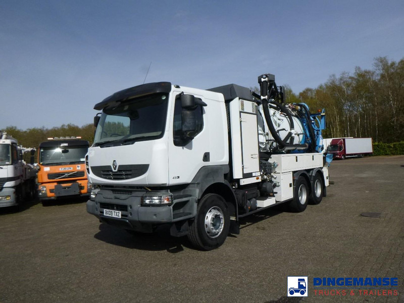 Renault Kerax 450 dxi 6x4 RHD Rivard vacuum tank 11.9 m3 - Asenizatorius: foto 1 Renault Kerax 450 dxi 6x4 RHD Rivard vacuum tank 11.9 m3 - Asenizatorius: foto 1