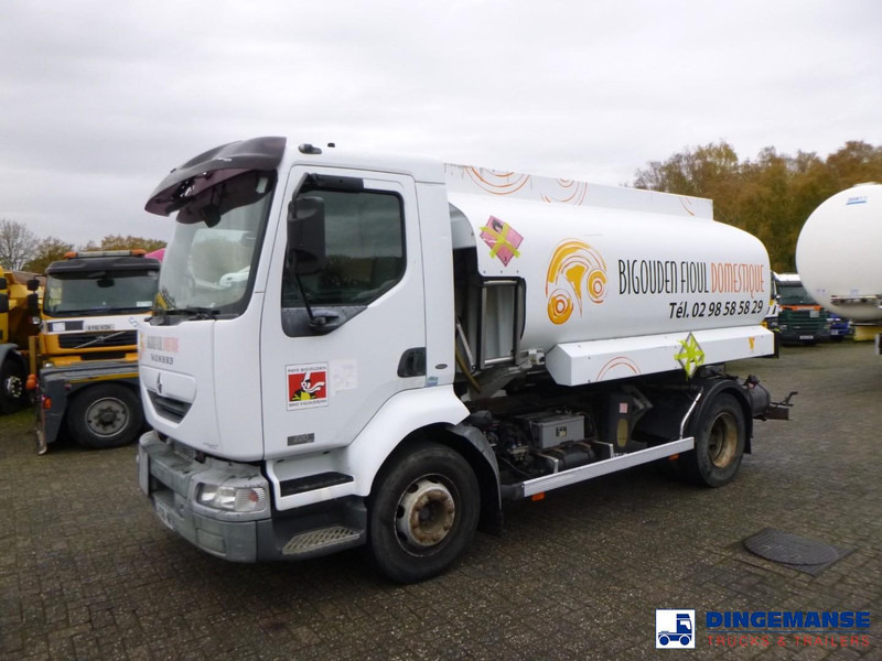 Renault Midlum 220 dci 4x2 fuel tank 10.5 m3 / 4 comp - Autocisterna: foto 1 Renault Midlum 220 dci 4x2 fuel tank 10.5 m3 / 4 comp - Autocisterna: foto 1