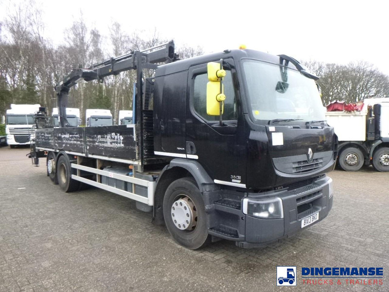 Renault Premium 380 DXI 6x2 RHD + Hiab 122 B2 Duo - Sunkvežimis su kranu: foto 2 Renault Premium 380 DXI 6x2 RHD + Hiab 122 B2 Duo - Sunkvežimis su kranu: foto 2
