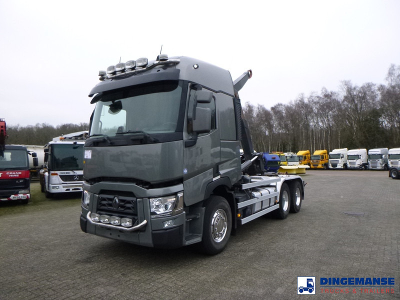 Renault T 480 6x2 Euro 6 container hook - Hook-lift sunkvežimis: foto 1 Renault T 480 6x2 Euro 6 container hook - Hook-lift sunkvežimis: foto 1