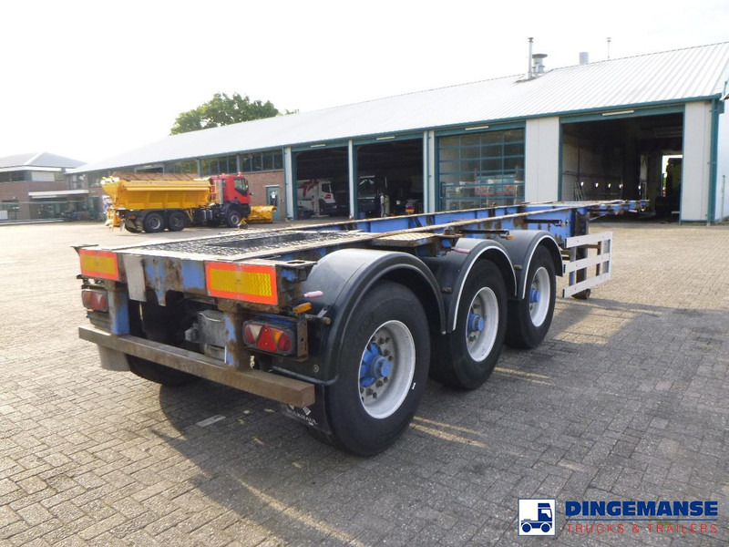 SDC 3-axle container trailer 20-30 ft + ADR - Konteineris-vežimus/ Sukeisti kūną puspriekabė: foto 4 SDC 3-axle container trailer 20-30 ft + ADR - Konteineris-vežimus/ Sukeisti kūną puspriekabė: foto 4