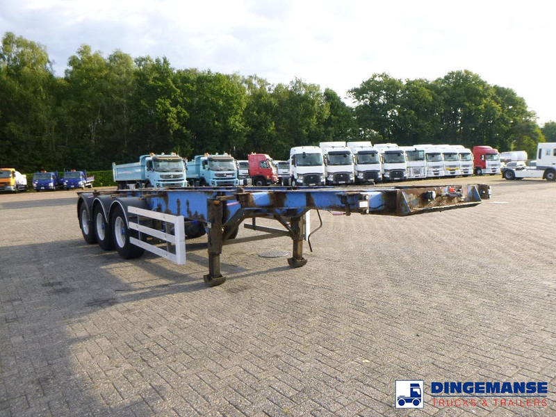 SDC 3-axle container trailer 20-30 ft + ADR - Konteineris-vežimus/ Sukeisti kūną puspriekabė: foto 2 SDC 3-axle container trailer 20-30 ft + ADR - Konteineris-vežimus/ Sukeisti kūną puspriekabė: foto 2