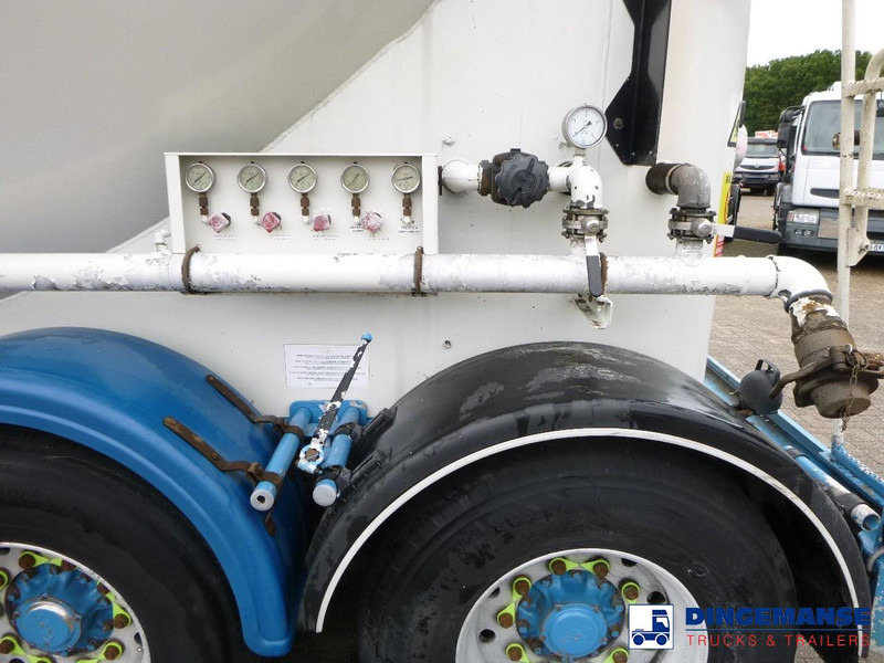 Puspriekabė cisterna SPITZER Powder tank alu 43 m3 / 1 comp: foto 10