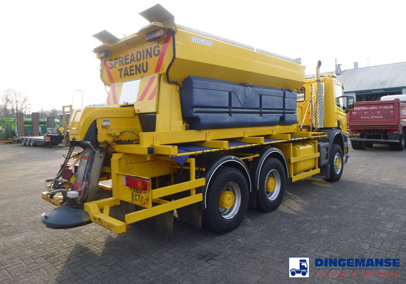 Scania P114-340 CB 6X6 RHD gritter / snow plough - Sniego valymo mašina: foto 4 Scania P114-340 CB 6X6 RHD gritter / snow plough - Sniego valymo mašina: foto 4