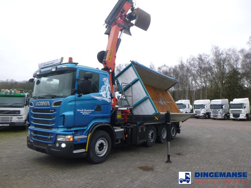 Scania R 500 8X2 tipper + Palfinger PK27001 EHD - Sunkvežimis su kranu: foto 5 Scania R 500 8X2 tipper + Palfinger PK27001 EHD - Sunkvežimis su kranu: foto 5