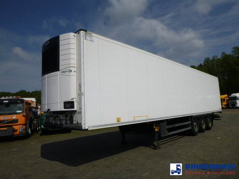 Schmitz Cargobull Frigo trailer + Carrier Vector 1550 - Refrižeratorius puspriekabė: foto 1 Schmitz Cargobull Frigo trailer + Carrier Vector 1550 - Refrižeratorius puspriekabė: foto 1