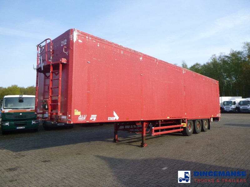 Stas Walking floor trailer alu 90 m3 - Su slankiojanciomis grindimis puspriekabė: foto 1 Stas Walking floor trailer alu 90 m3 - Su slankiojanciomis grindimis puspriekabė: foto 1