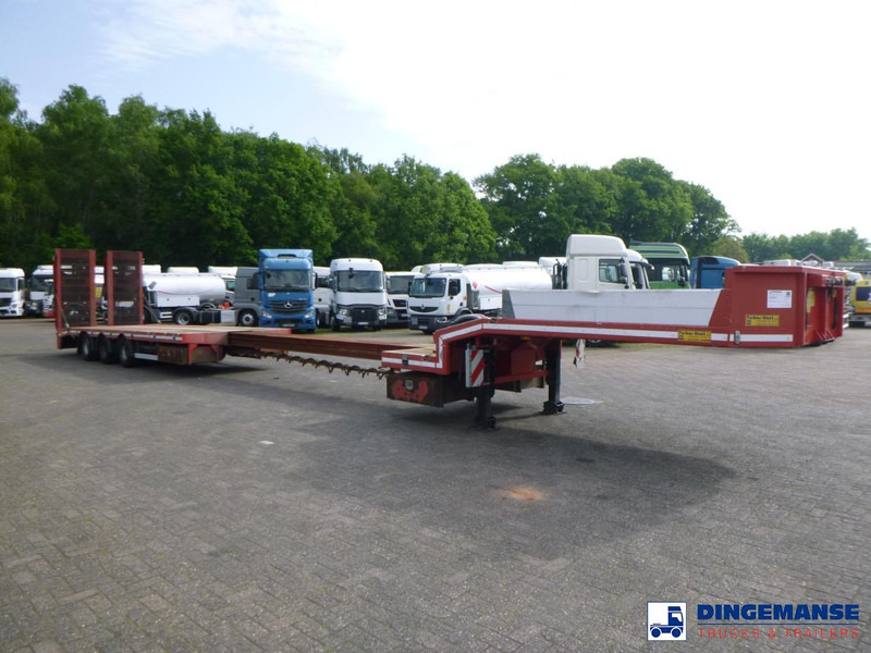 TURBO'S HOET 3-axle semi-lowbed trailer 39 t + ramps - Žemo profilio platforma puspriekabė: foto 2 TURBO'S HOET 3-axle semi-lowbed trailer 39 t + ramps - Žemo profilio platforma puspriekabė: foto 2