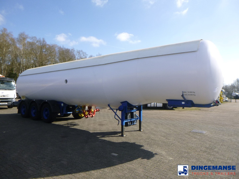 TYT Gas tank steel LPG 38.5 m3 / 1 comp - Puspriekabė cisterna: foto 2 TYT Gas tank steel LPG 38.5 m3 / 1 comp - Puspriekabė cisterna: foto 2