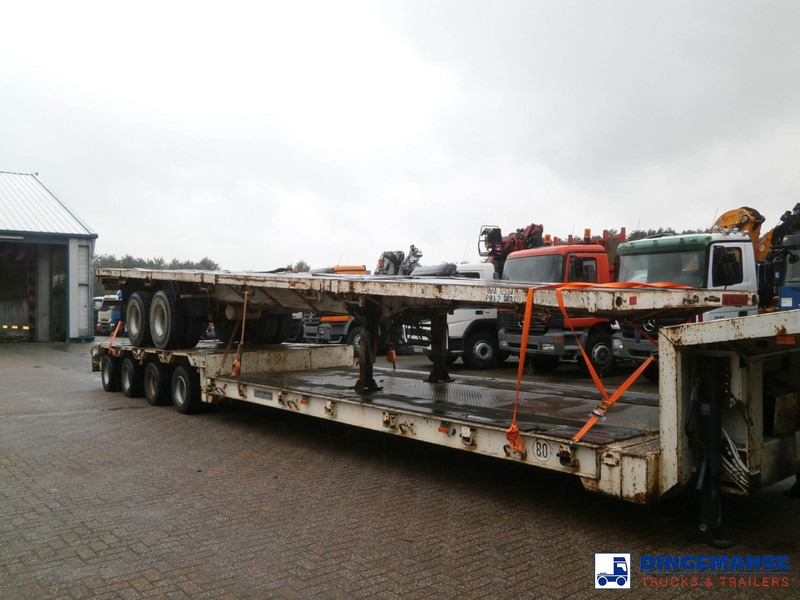 Traylona 2-axle platform trailer 39000KG / Extendable 19M - Žemo profilio platforma puspriekabė: foto 2 Traylona 2-axle platform trailer 39000KG / Extendable 19M - Žemo profilio platforma puspriekabė: foto 2