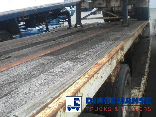 Traylona 2-axle platform trailer 39000KG / Extendable 19M - Žemo profilio platforma puspriekabė: foto 5 Traylona 2-axle platform trailer 39000KG / Extendable 19M - Žemo profilio platforma puspriekabė: foto 5