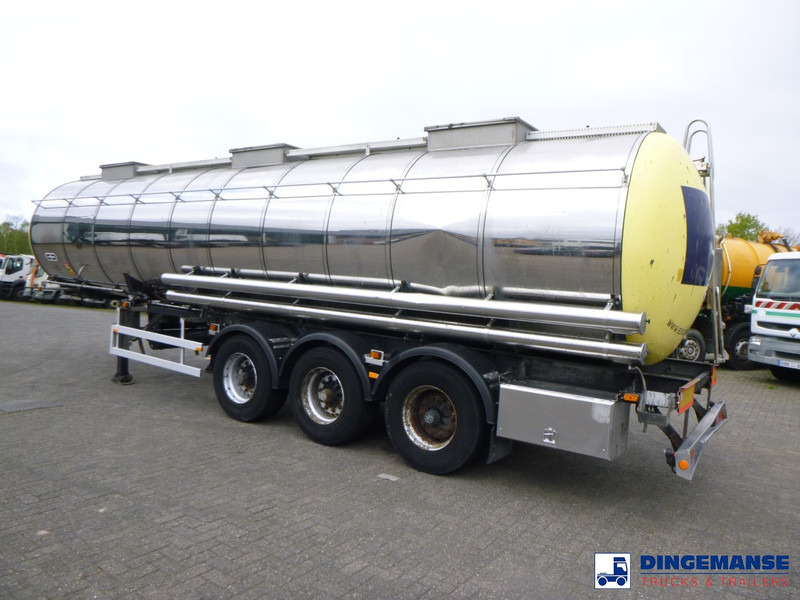 Van Hool Chemical tank inox 30 m3 / 1 comp - Puspriekabė cisterna: foto 3 Van Hool Chemical tank inox 30 m3 / 1 comp - Puspriekabė cisterna: foto 3