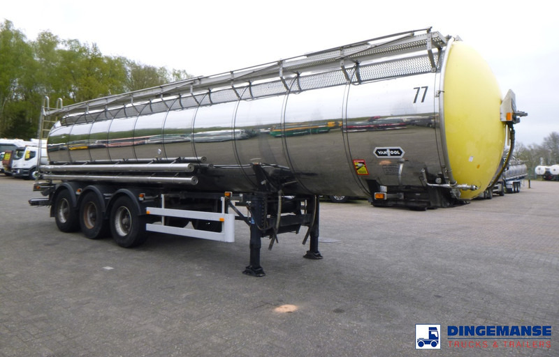 Van Hool Chemical tank inox 30 m3 / 1 comp - Puspriekabė cisterna: foto 2 Van Hool Chemical tank inox 30 m3 / 1 comp - Puspriekabė cisterna: foto 2
