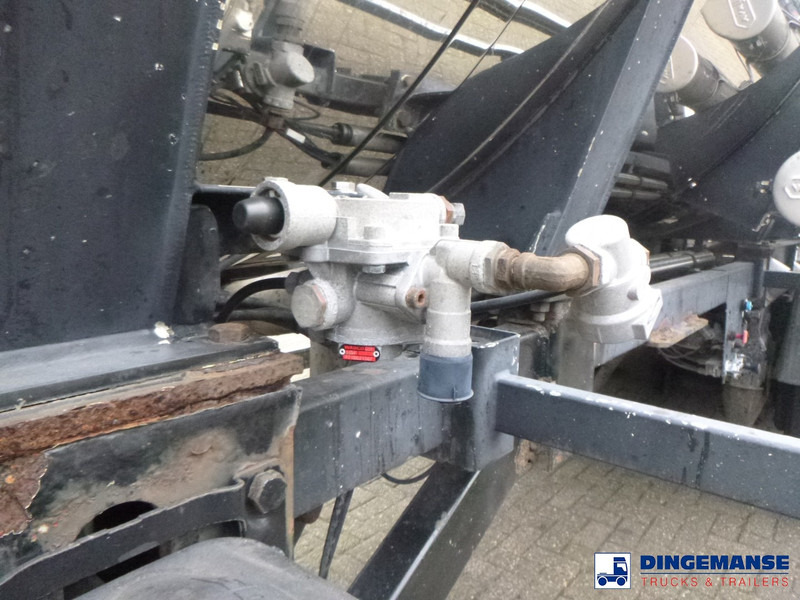 Puspriekabė cisterna Van Hool Chemical tank inox 30 m3 / 3 comp: foto 8