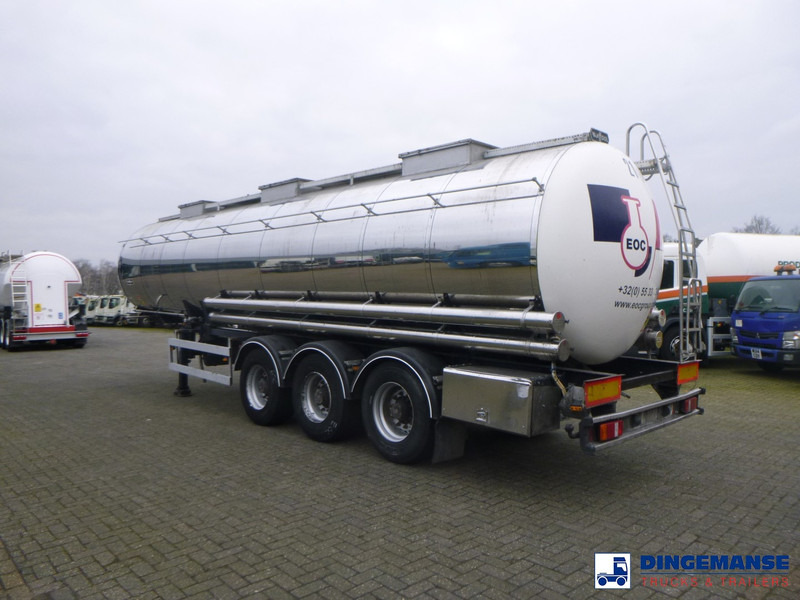 Van Hool Chemical tank inox 30 m3 / 3 comp - Puspriekabė cisterna: foto 3 Van Hool Chemical tank inox 30 m3 / 3 comp - Puspriekabė cisterna: foto 3