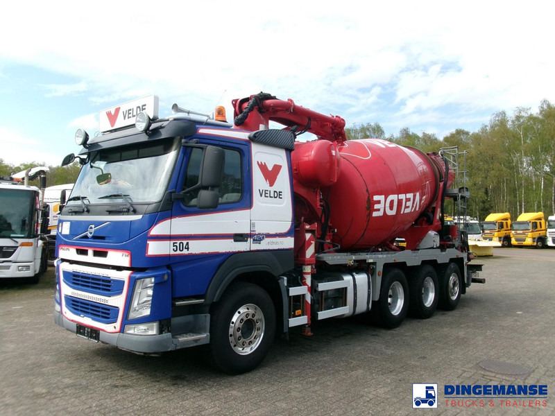 Volvo FM 420 8X4 Cifa MK25H concrete pump 25 m / mixer 7 m3 - Betono siurblys: foto 5 Volvo FM 420 8X4 Cifa MK25H concrete pump 25 m / mixer 7 m3 - Betono siurblys: foto 5