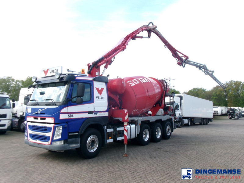 Volvo FM 420 8X4 Cifa MK25H concrete pump 25 m / mixer 7 m3 - Betono siurblys: foto 1 Volvo FM 420 8X4 Cifa MK25H concrete pump 25 m / mixer 7 m3 - Betono siurblys: foto 1