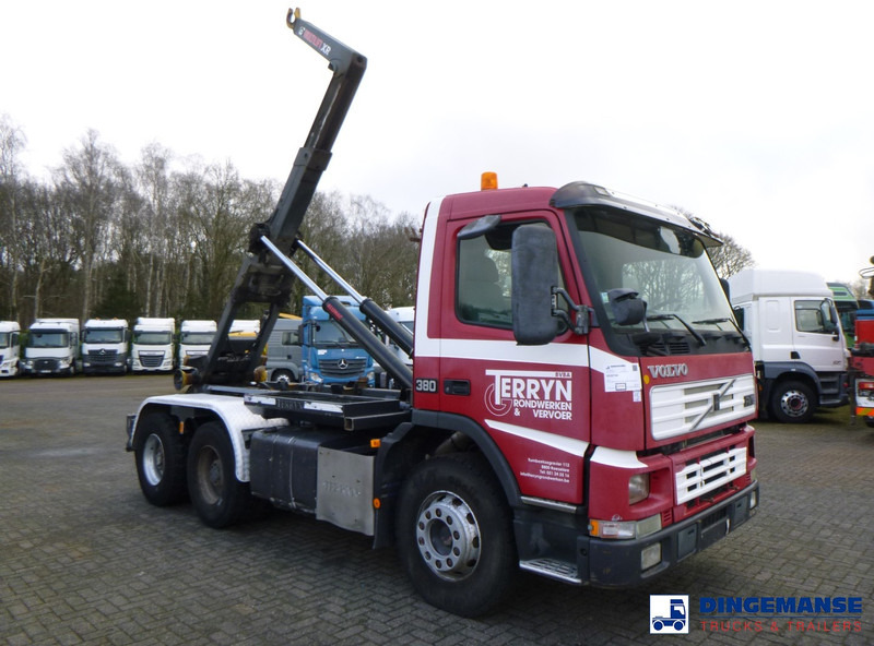 Volvo FM12 380 6x4 Euro 2 Hiab Multilift container hook 21 t - Hook-lift sunkvežimis: foto 2 Volvo FM12 380 6x4 Euro 2 Hiab Multilift container hook 21 t - Hook-lift sunkvežimis: foto 2