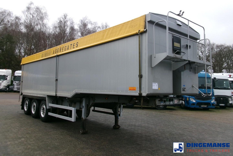 WILCOX Tipper trailer alu 52 m3 + tarpaulin - Savivartis puspriekabė: foto 2 WILCOX Tipper trailer alu 52 m3 + tarpaulin - Savivartis puspriekabė: foto 2