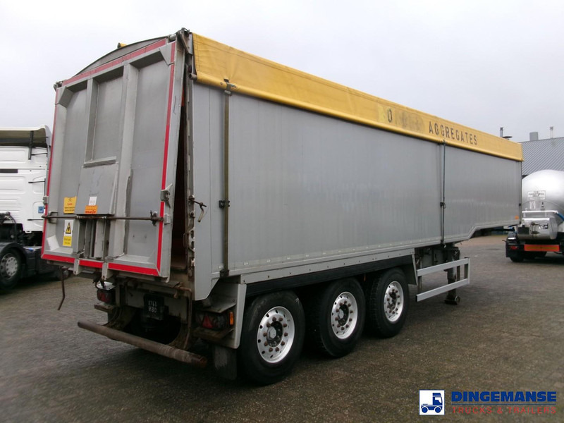 WILCOX Tipper trailer alu 52 m3 + tarpaulin - Savivartis puspriekabė: foto 4 WILCOX Tipper trailer alu 52 m3 + tarpaulin - Savivartis puspriekabė: foto 4
