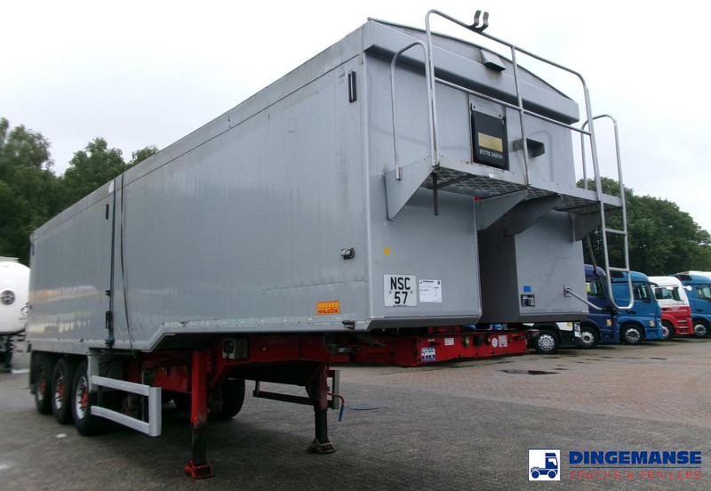WILCOX Tipper trailer alu 55 m3 + tarpaulin - Savivartis puspriekabė: foto 2 WILCOX Tipper trailer alu 55 m3 + tarpaulin - Savivartis puspriekabė: foto 2