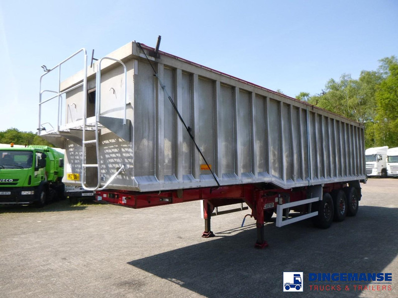 WILCOX Tipper trailer alu 55 m3 + tarpaulin - Savivartis puspriekabė: foto 1 WILCOX Tipper trailer alu 55 m3 + tarpaulin - Savivartis puspriekabė: foto 1