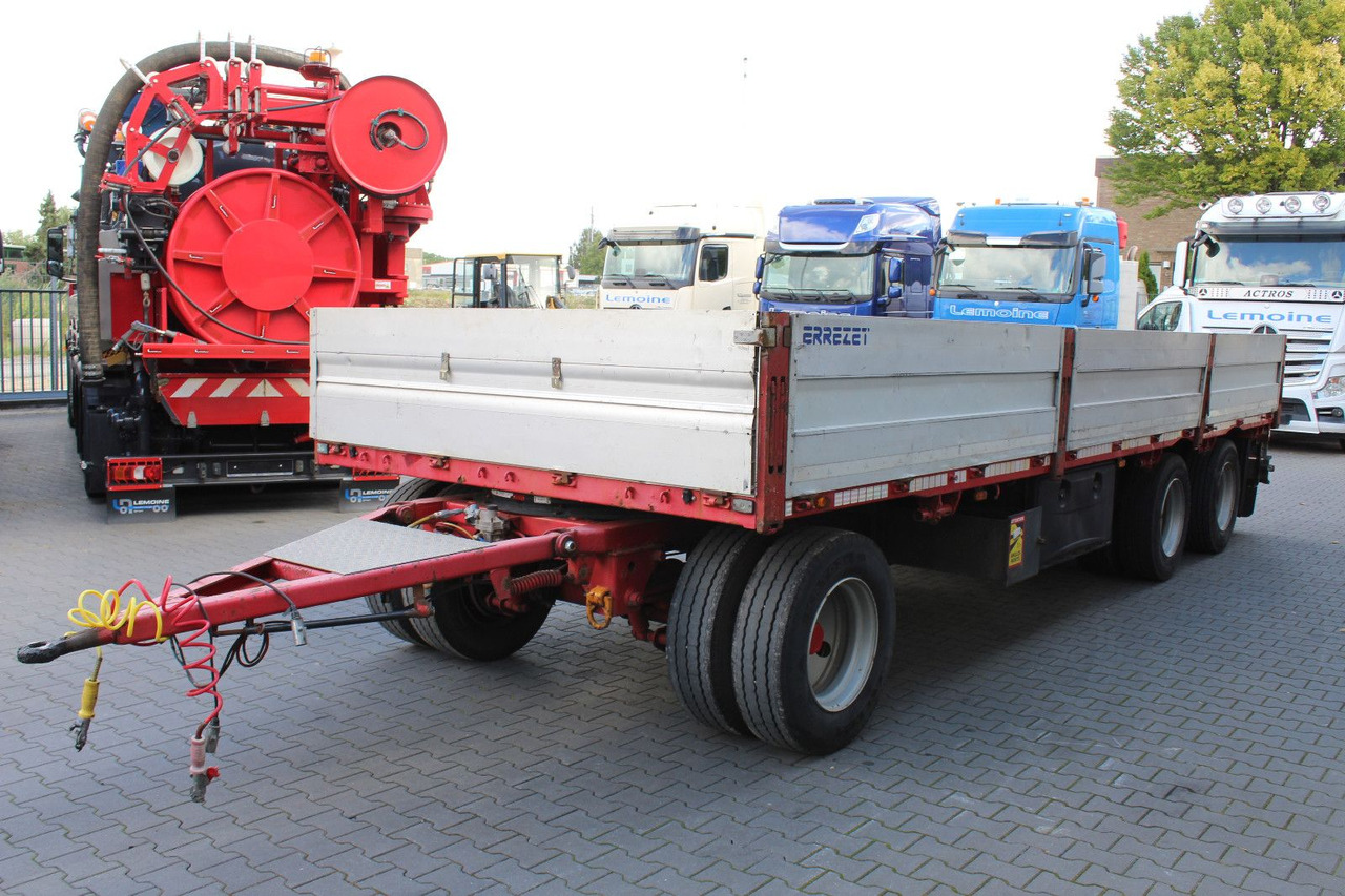 3-Achs ZORZI Pritschen-Anhänger Plateau-Rolle - Platforminė/ Bortinė priekaba: foto 2 3-Achs ZORZI Pritschen-Anhänger Plateau-Rolle - Platforminė/ Bortinė priekaba: foto 2