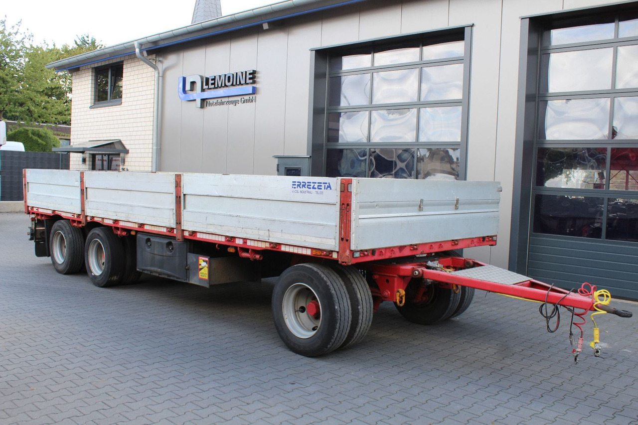 3-Achs ZORZI Pritschen-Anhänger Plateau-Rolle - Platforminė/ Bortinė priekaba: foto 1 3-Achs ZORZI Pritschen-Anhänger Plateau-Rolle - Platforminė/ Bortinė priekaba: foto 1