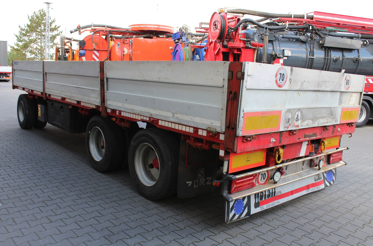 3-Achs ZORZI Pritschen-Anhänger Plateau-Rolle - Platforminė/ Bortinė priekaba: foto 3 3-Achs ZORZI Pritschen-Anhänger Plateau-Rolle - Platforminė/ Bortinė priekaba: foto 3