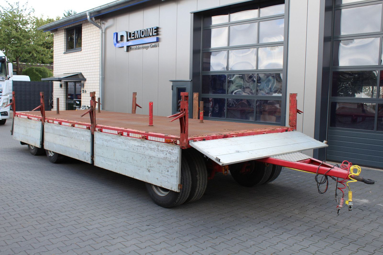 3-Achs ZORZI Pritschen-Anhänger Plateau-Rolle - Platforminė/ Bortinė priekaba: foto 5 3-Achs ZORZI Pritschen-Anhänger Plateau-Rolle - Platforminė/ Bortinė priekaba: foto 5