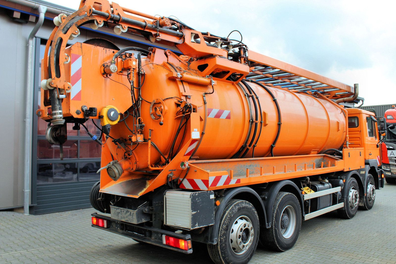 MAN FE 32.410 A 8x2 Assmann 17m³ Saug u.Druck INOX - Asenizatorius: foto 4 MAN FE 32.410 A 8x2 Assmann 17m³ Saug u.Druck INOX - Asenizatorius: foto 4