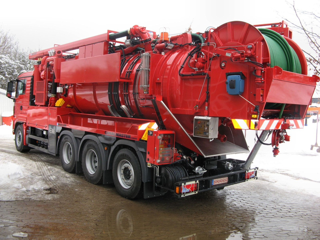 MAN TGS 35.540 8x4 Müller 16m³ WRG + 800 meter HD - Asenizatorius: foto 1 MAN TGS 35.540 8x4 Müller 16m³ WRG + 800 meter HD - Asenizatorius: foto 1