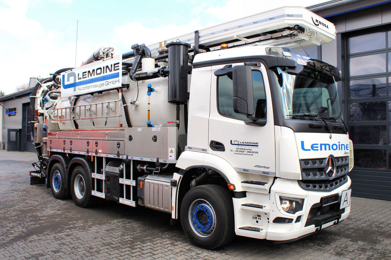 Mercedes-Benz AROCS 2546 6x2 Kroll 14m³ WRG Wasserrückgewinner - Asenizatorius: foto 2 Mercedes-Benz AROCS 2546 6x2 Kroll 14m³ WRG Wasserrückgewinner - Asenizatorius: foto 2