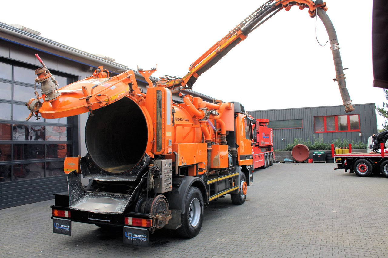 Mercedes-Benz Actros 1831 4x2 Hellmers 6,5m³ V2A INOX Kipper - Asenizatorius: foto 5 Mercedes-Benz Actros 1831 4x2 Hellmers 6,5m³ V2A INOX Kipper - Asenizatorius: foto 5