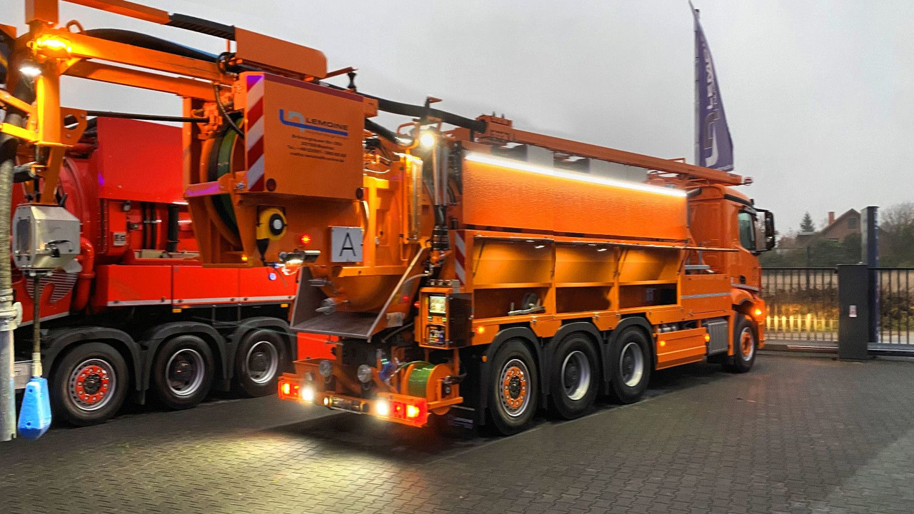 Mercedes-Benz Arocs 3551 8x4 Müller 16mCanalmaster F160EWA WRG - Asenizatorius: foto 2 Mercedes-Benz Arocs 3551 8x4 Müller 16mCanalmaster F160EWA WRG - Asenizatorius: foto 2