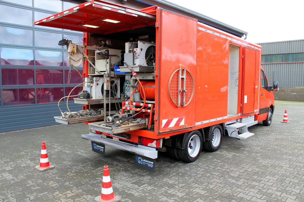 Mercedes-Benz Sprinter 719 V6 CDI 2m³HD-Spül+IBAK TV-Kanal 3D - Asenizatorius: foto 1 Mercedes-Benz Sprinter 719 V6 CDI 2m³HD-Spül+IBAK TV-Kanal 3D - Asenizatorius: foto 1